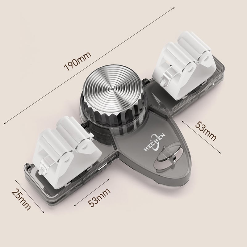 TidyGrip – Schwerlast-Besen- & Mopphalter