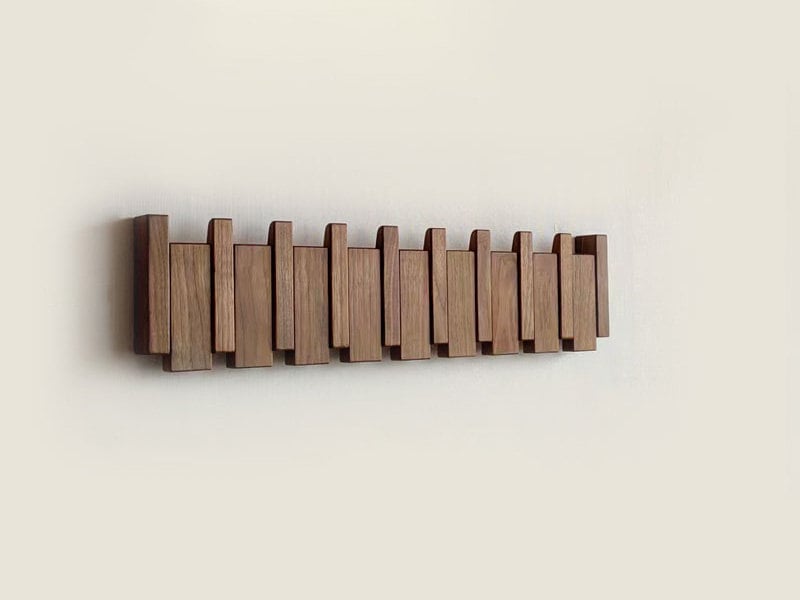 Hölzerne Klavier-Garderobe