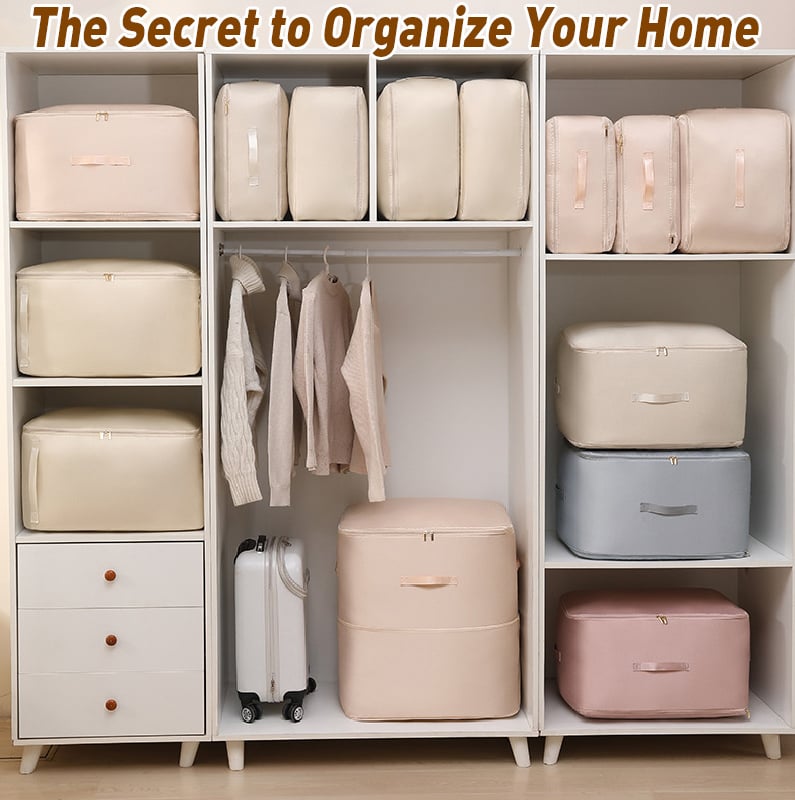 (2+1 GRATIS) SpaceSaver Kompressions-Organizer