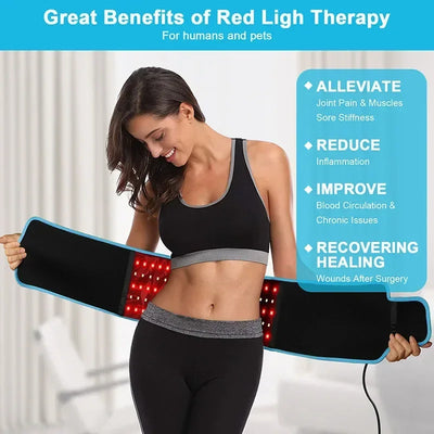CoreVive™ Rotlicht-Therapie-Gürtel — Natürlich straffen, glätten & die Körpermitte stärken