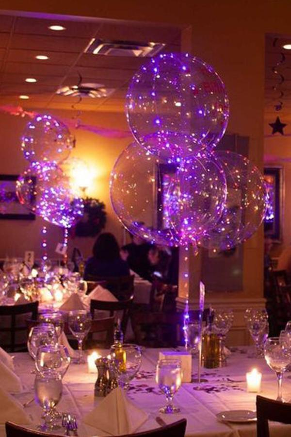 Wiederverwendbare LED-Luftballons für Geburtstagsfeiern, Hochzeiten und Abschlussbälle