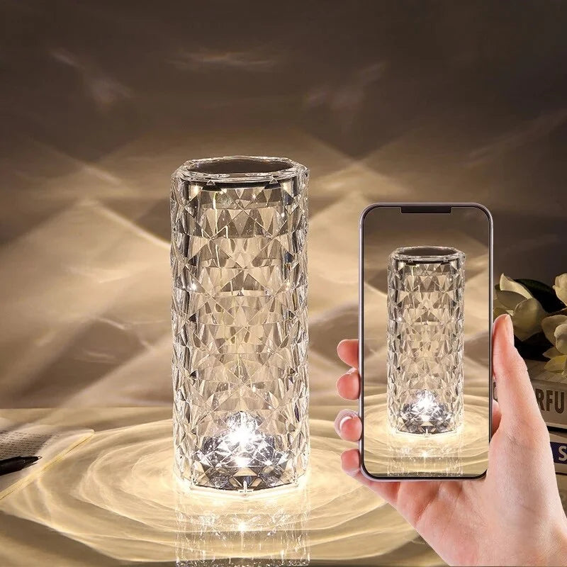 USB-KRISTALLLAMPE MIT 16 FARBEN