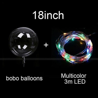 Wiederverwendbare LED-Luftballons für Geburtstagsfeiern, Hochzeiten und Abschlussbälle