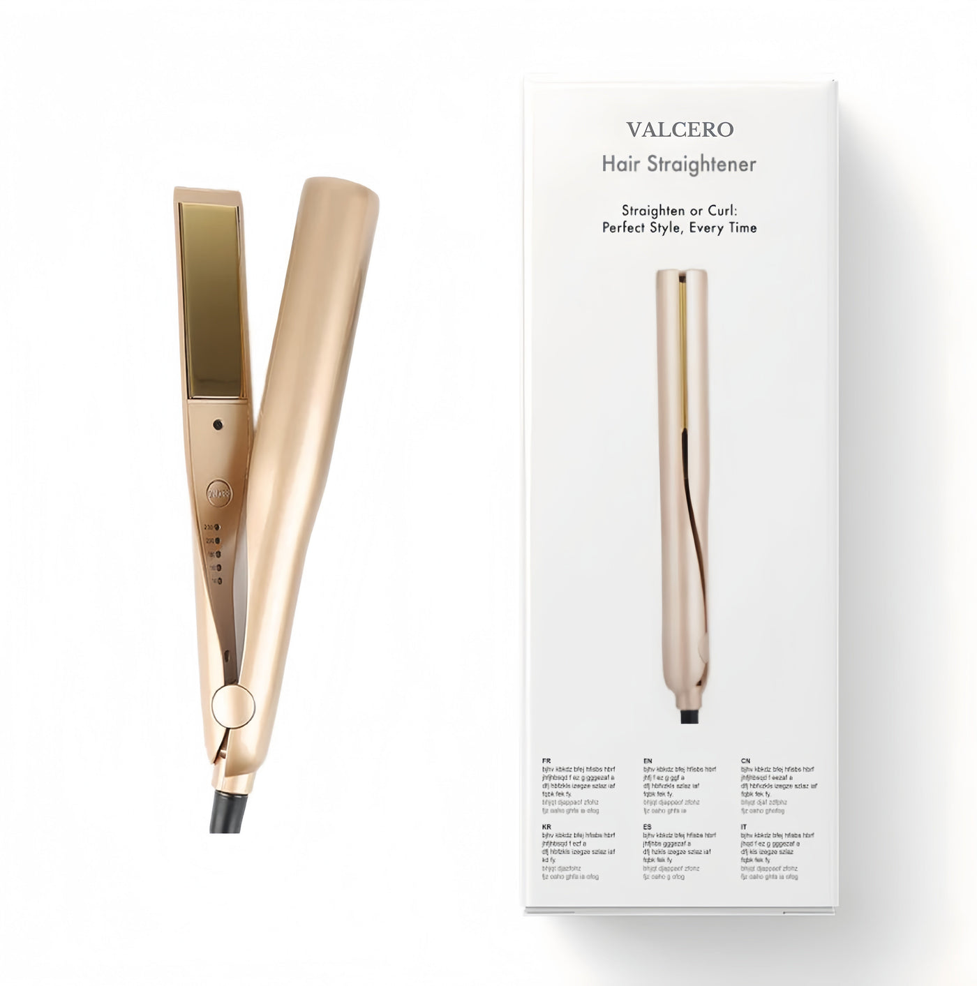 Valcero 2-in-1 Haarglätter & Lockenstab